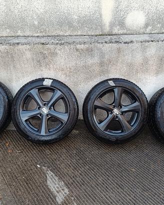 cerchi audi con gomme invernali 225/50/17 98v XL 