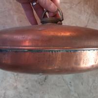 

boull rame acqua vintage anni 50 metallo letto