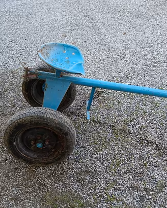 carrello per motocoltivatore 