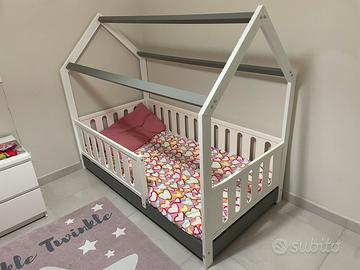 Letto Montessori Cuoricini