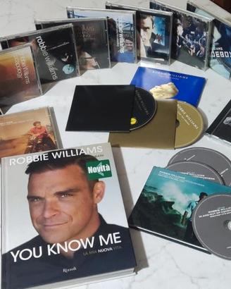 Raccolta CD e gadget Robbie Williams