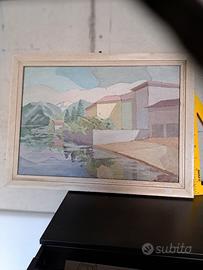 olio su tela franco fossati