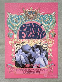 PINK FLOYD POSTER LOCANDINA TOUR LIVE 1967