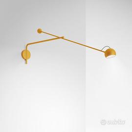 Lampada Artemide Ixa Arm W gialla