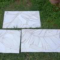 Piastrelle con foglie