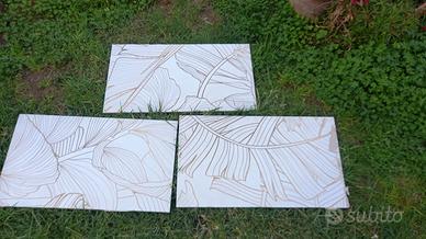 Piastrelle con foglie