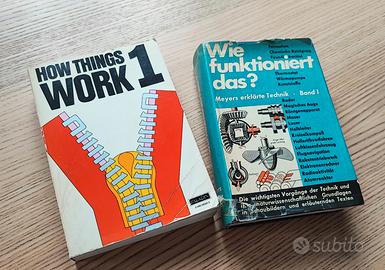 Libri Rari How things Work + Wie funktioniert das?