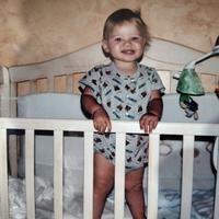 Culla neonato legno massello