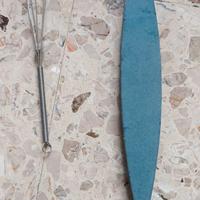 Pietra affilatura ovale frusta piccola pasticceria