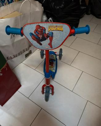 Monopattino bimbo spiderman