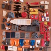 Lego Lotto Pezzi Vari Navi Barche Aerei Elicotteri