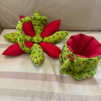 Centro tavola e porta cialde