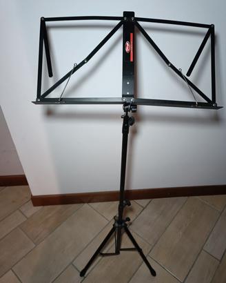 Leggio pieghevole MUS A4-BK 