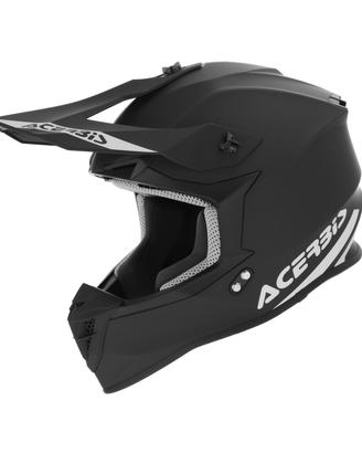 Casco Off Road Linear Acerbis nero opaco