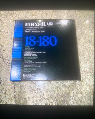 19 pz Bobine nastro maxell UD 18-180 sigillate