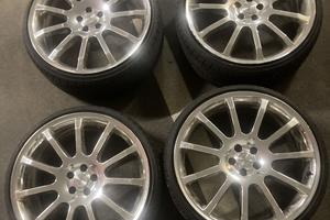 Cerchi cromati TECNOMAGNESIO 20" 5x100 225/30 R20