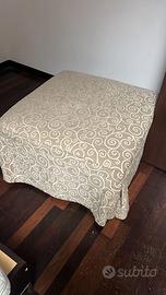 Pouf che diventa letto con materasso