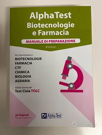 Libri ammissione biotecnologie e farmacia