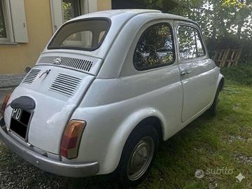 FIAT 500 F (1969) targhe originali PD-libretto