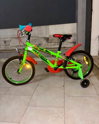 Bici Atala bambino con rotelle