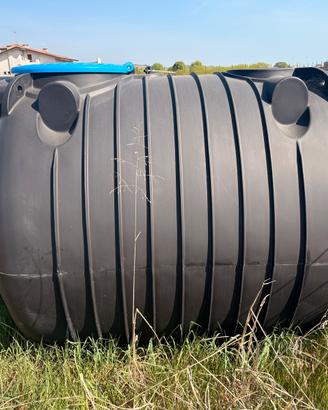 Cisterna 5000lt acque pluviali pompa e centralina