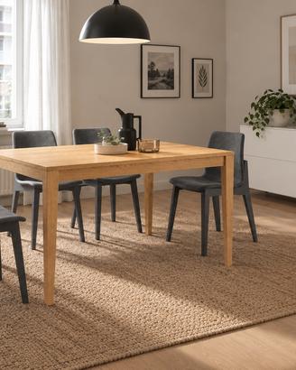 Tavolo Rovere Massello Allungabile Made in Italy