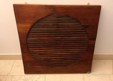 Porta CD da parete in legno