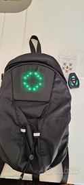 zainetto con indicatori Led per bici o  monopattin