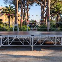 Noleggio montaggio e trasporto palco, palcoscenico