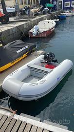 Gommone gibsy 249 con motore mercury