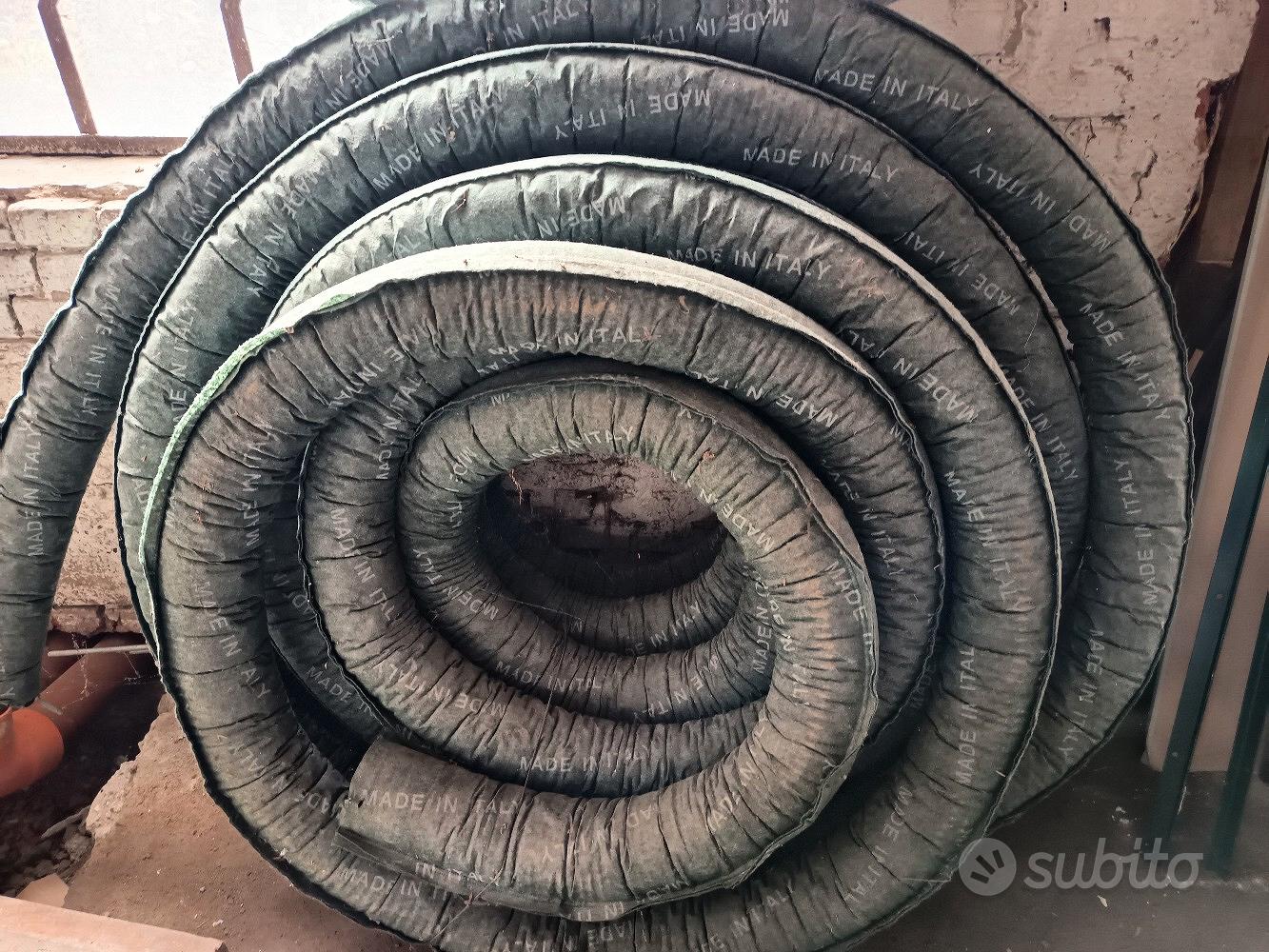 Tubo di drenaggio con calza diametro 110 metri 46 - Giardino e Fai da ...