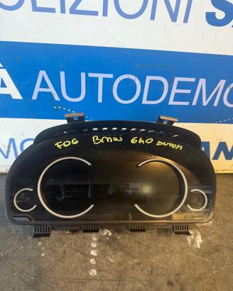 quadro strumenti /km bmw 640 f06 2014 3.0 gasolio