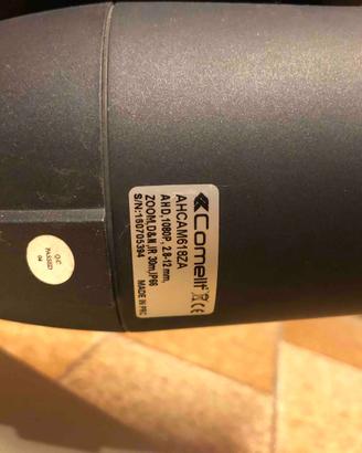 telecamera con cavo coassiale usata 12 VDC