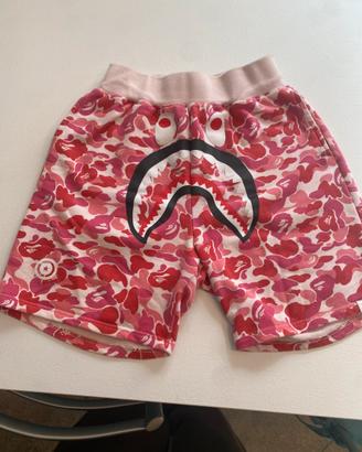 Shorts BAPE wgm rosa