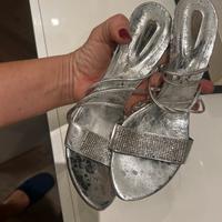 Sandalo Vic matie’ Silver con svarosky taglia 40