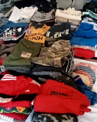 Stock abbigliamento usato bambino 7-14 anni