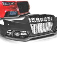 PARAURTI ANTERIORE AUDI A5 11-16 LOOK RS5 NERO PDC