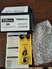 Pedale effetto tremolo per chitarra