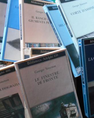 SIMENON BIBLIOTECA ADELPHI LOTTO 1 anche singoli