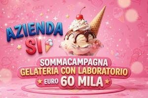Bar gelateria con laboratorio