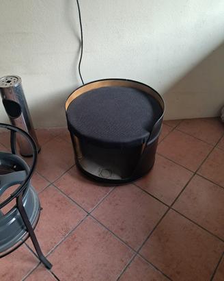 poltrona pouf e tavolino 