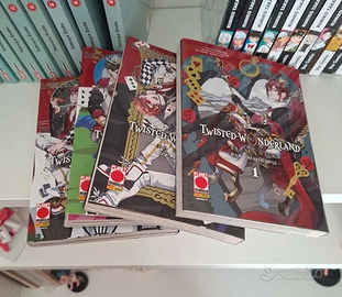 Twister Wonderland manga 4volumi serie completa