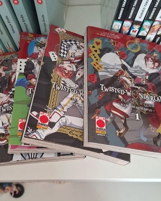 Twister Wonderland manga 4volumi serie completa