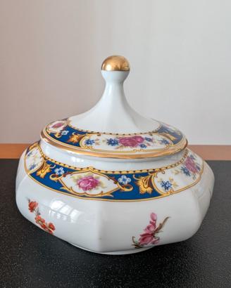 porcellana Limoges portacaramelle portagioie