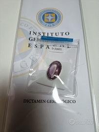 AMETRINA NATURALE 30,79 Ct certificata