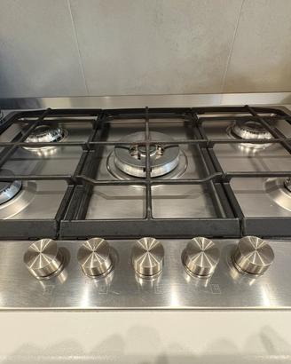Piano cottura Franke a gas da 75cm a 5 fuochi