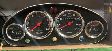 cruscotto unico in  alu abarth per il cinquino  F