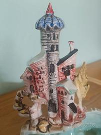 Vintage Ceramica decorativa Castello G. Girardi