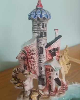 Vintage Ceramica decorativa Castello G. Girardi