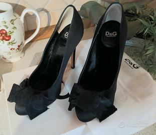 Scarpe Decolletè Dolce e Gabbana nere n.37/38